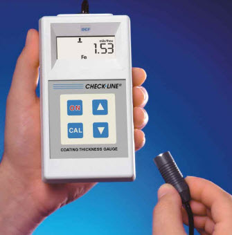 Coating Thickness Gauge "Check-line" Model DCF-900 Coating Thickness Gauge "Check-line" Model DCF-900